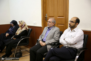 دیدار شورای مرکزی انجمن اسلامی فارغ التحصیلان دانشکده فنی دانشگاه تهران با سید حسن خمینی