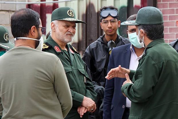 سپاه فارس برای مقابله با کرونا با تمام ظرفیت پای کار است