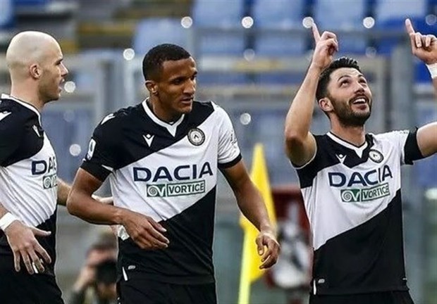 شکست خانگی لاتزیو مقابل اودینزه در لالیگا
