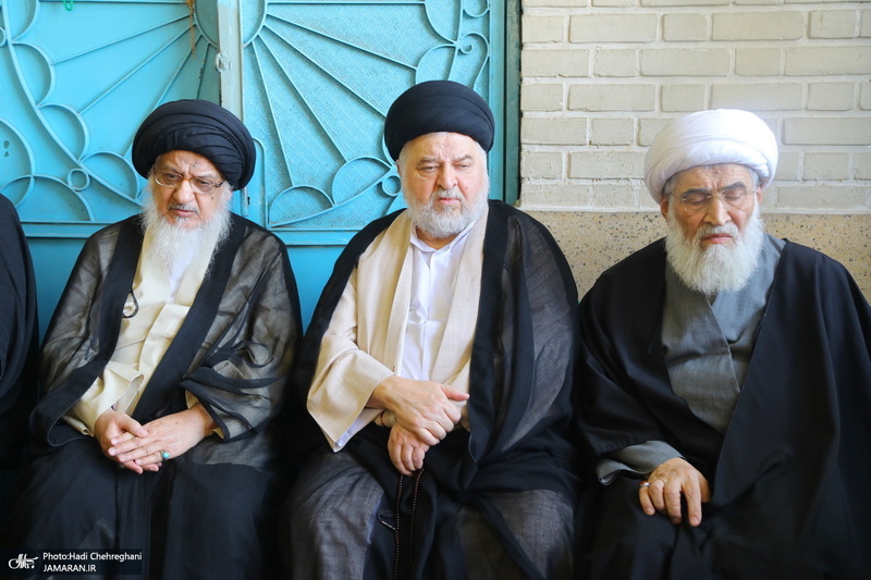 مراسم تشییع پیکر آیت الله موسوی تهرانی (ره)