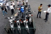 بیش از 2 هزار موتورسیکلت متخلف در شیروان توقیف شد