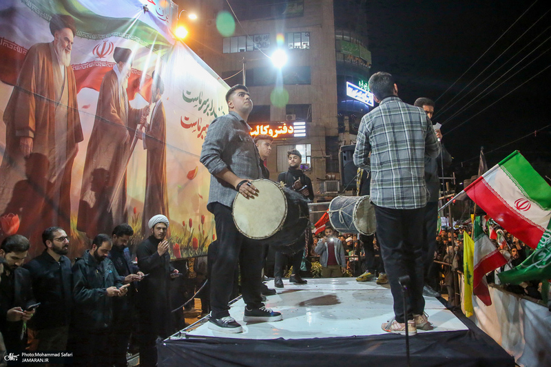 سی و نهمین شب اجتماع پرشور مردم در رباط کریم