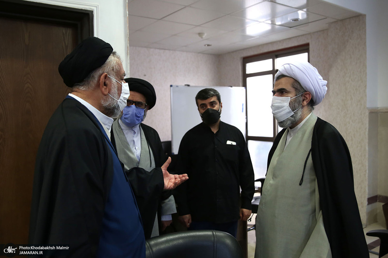 دیدار سرپرست موسسه تنظیم و نشر آثار امام خمینی(ره) با آیت الله اعرافی