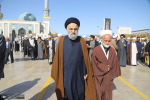 مراسم تشییع آیت الله موسوی تبریزی (ره)