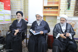 مراسم ترحیم مادر حجت الاسلام و المسلمین صالحی منش در قم‎