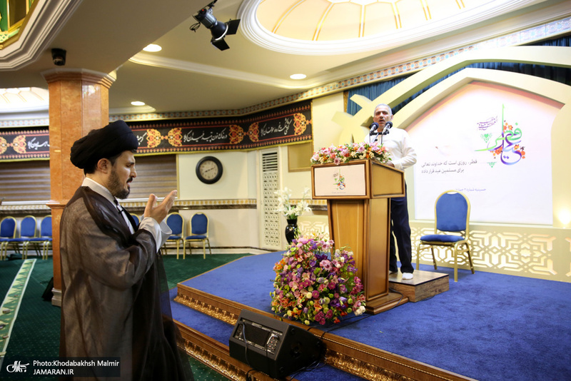 اقامه نماز عید سعید فطر در حسینیه شماره 2 جماران