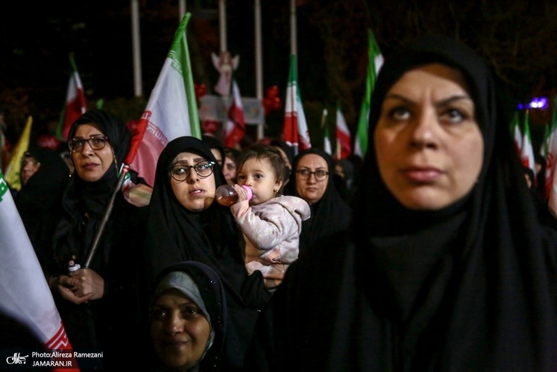 چهل و نهمین شب اجتماع پر شور مردم در لواسان