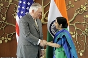 دست خالی وزیر خارجه آمریکا در هند+ تصاویر 