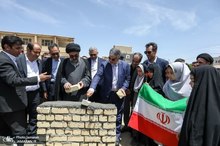 آغاز عملیات اجرایی مدرسه ۹ کلاسه امام خمینی(س) خمین + تصاویر
