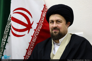 دیدار رئیس و اعضای فراکسیون امید با سید حسن خمینی