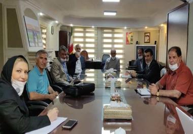 جلسه بررسی عملکرد داوران دیدار ذوب آهن و ماشین سازی با حضور بهاروند و نبی
