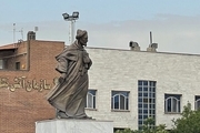 رونمایی از بزرگ ترین مجسمه برنزی تهران