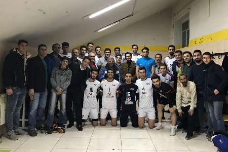 ادامه درخشش نماینده والیبال قزوین در لیگ دسته یک کشور