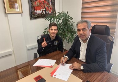 فرشاد احمدزاده به پرسپولیس پیوست + عکس

