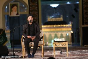 عزاداری شب شام غریبان حسینی(ع) در حرم مطهر امام خمینی (س)