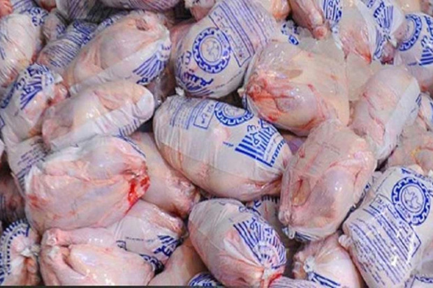 6.5 تن گوشت مرغ منجمد در پلدشت توزیع شد
