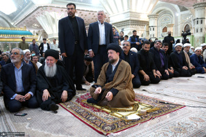 مراسم تحویل سال نو در حرم مطهر امام خمینی (س)