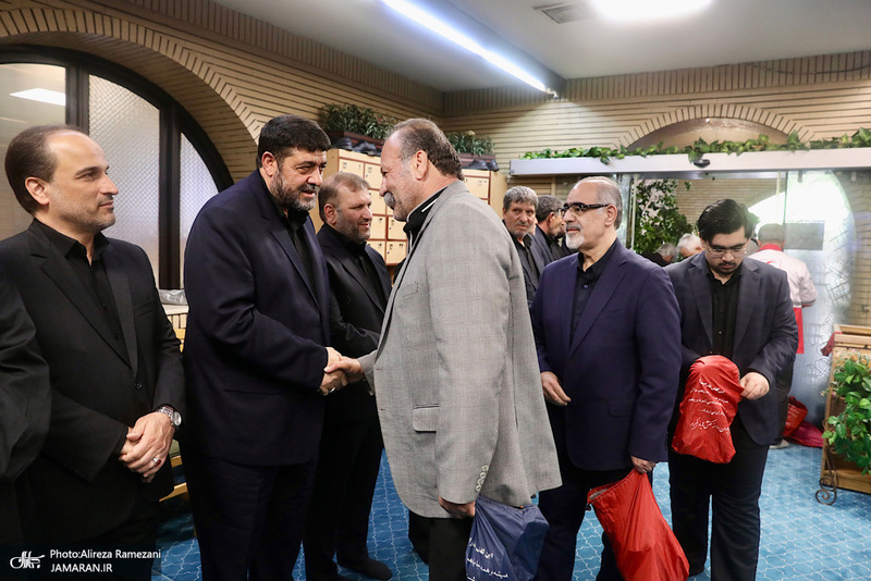 مراسم ختم مادر پيرحسين كوليوند
