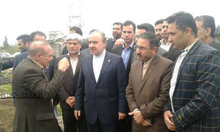 وزیر ورزش و جوانان از ورزشگاههای نوشهر و چالوس بازدید کرد