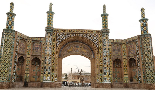 درب کوشک قزوین، یکی از سه دروازه تاریخی موجود در ایران