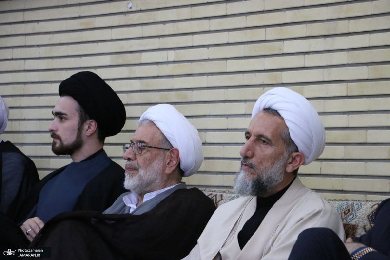مراسم سی و هفتمین سالگرد بزرگداشت امام خمینی (س) در روستای خیارج استان قزوين