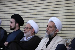 مراسم سی و هفتمین سالگرد بزرگداشت امام خمینی (س) در روستای خیارج استان قزوين