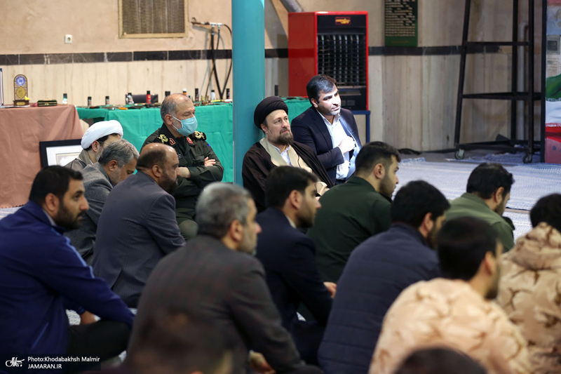 مراسم جشن میلاد امام حسین (ع) و روز پاسدار در حسینیه جماران‎‎