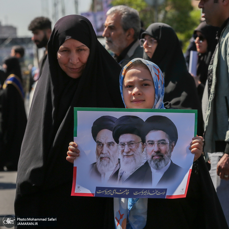 مراسم چهلمین روز شهادت رهبر شهید انقلاب -2