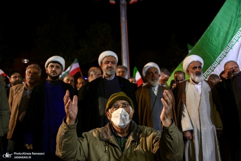 چهل و نهمین شب اجتماع پر شور مردم در لواسان