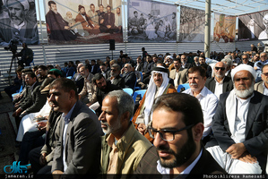 دومین روز سفر سید علی خمینی به استان خوزستان(آبادان و شلمچه)