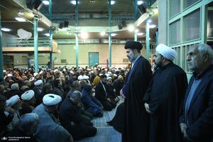 مراسم ختم مرحوم حجت الاسلام و المسلمین صالحی منش در حسینیه جماران