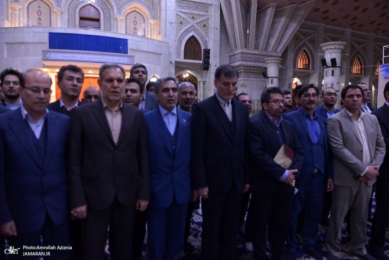 تجدید میثاق مدیران و کارکنان سازمان نظام پرستاری کشور با آرمان های حضرت امام(س)