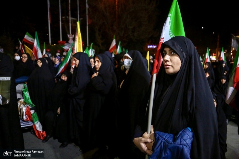 چهل و نهمین شب اجتماع پر شور مردم در لواسان