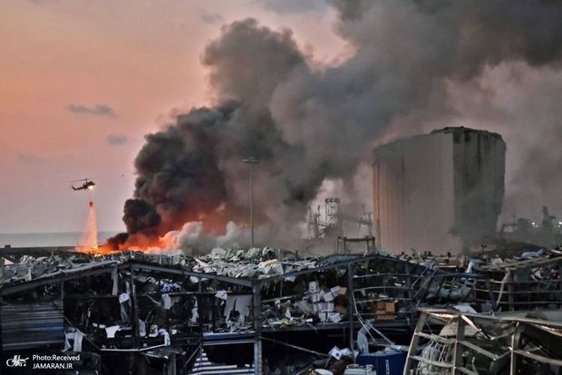 انفجار مهیب در بیروت/ کشته و زخمی شدن صد ها نفر تایید شد+ فیلم 