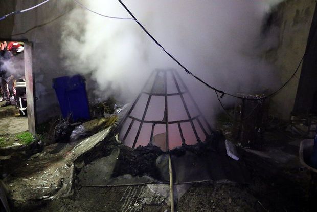 آتش‌سوزی حمام قدیمی در هسته مرکزی مشهد مهار شد