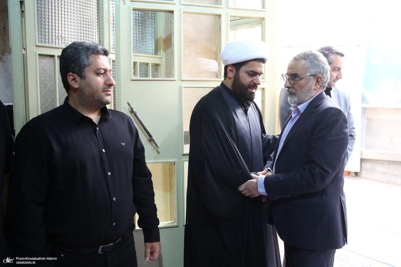 مراسم تشییع و اقامه نماز بر پیکر مرحوم جماعتی