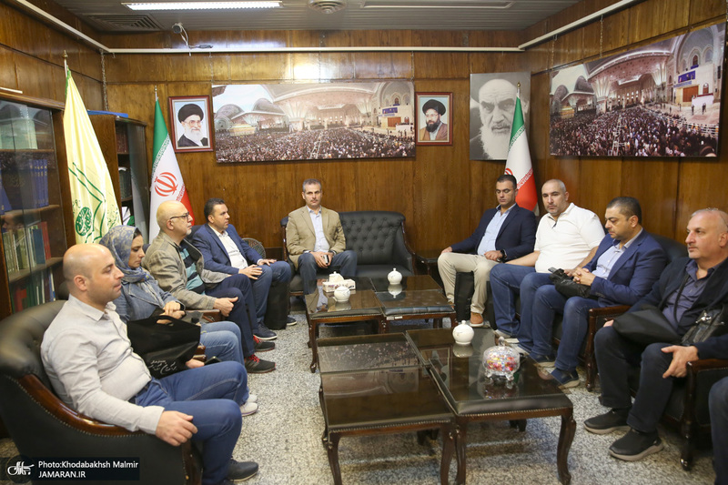 بازدید مدیران ارشد وزارتخانه های سوریه از بیت امام خمینی در جماران