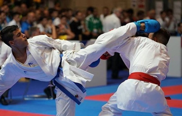 دو گیلانی در مسابقات کاراته پلیس های جهان شرکت می کنند