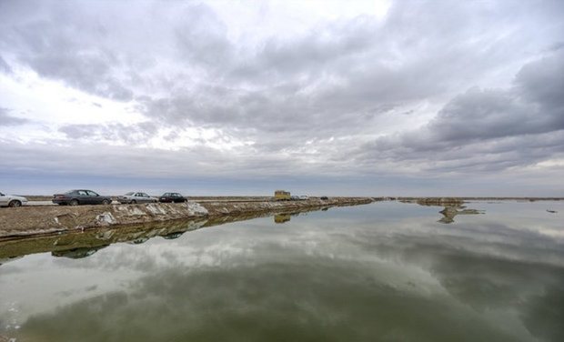 70 درصد از دریاچه تالاب میقان اراک آبگیری شد