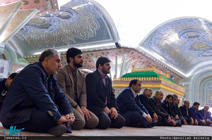 تجدید میثاق جمعی از مدیران گزینش وزارت تعاون، کار و رفاه اجتماعی با آرمان های حضرت امام