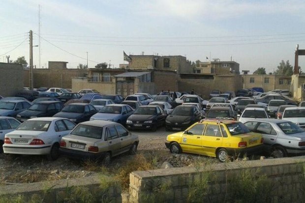 35 درصد شهر مهران را خودروها اشغال کرده اند
