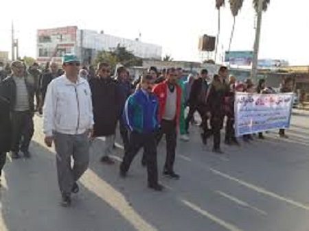 همایش پیاده روی خانواده در دهدشت برگزار شد