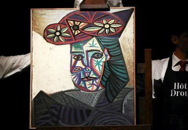 رونمایی از نقاشی «پیکاسو» بعد از ۸۰ سال
