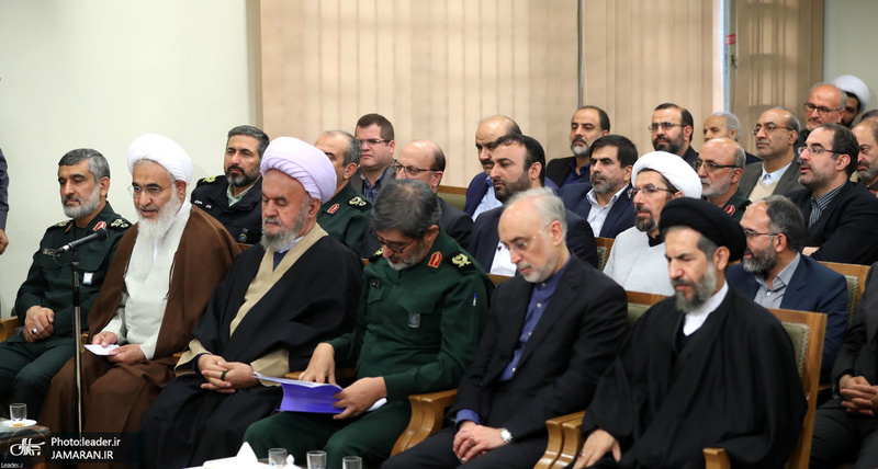 دیدار اعضای کنگره بزرگداشت شهدای استان قزوین با رهبر معظم انقلاب