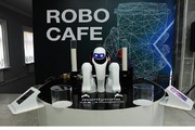 اقدام ربات‌ها برای رعایت فاصله‌گذاری در کافه‌های کره