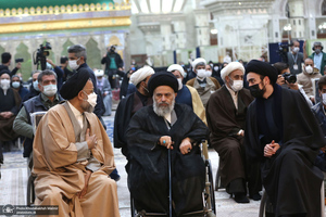 مراسم چهارمین سالگرد رحلت آیت الله هاشمی رفسنجانی(ره) در حرم مطهر امام-1