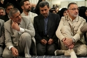 حضور احمدی نژاد در دیدار مسئولان و کارگزاران نظام با رهبر معظم انقلاب + عکس