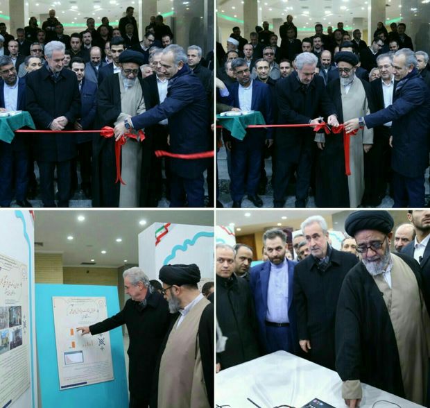 نمایشگاه "دستاوردهای 40 ساله انقلاب اسلامی ایران" در تبریز گشایش یافت