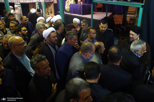 مراسم بزرگداشت آیت الله حسن صانعی (ره) در حسینیه جماران -2