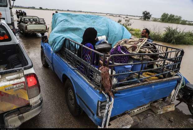 13هزار نفر در شعیبیه شوشتر خانه های خود را ترک کردند